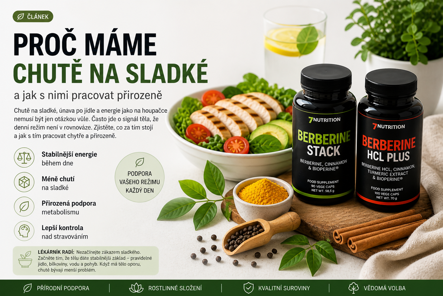 Proč máme chutě na sladké a jak s nimi pracovat přirozeně