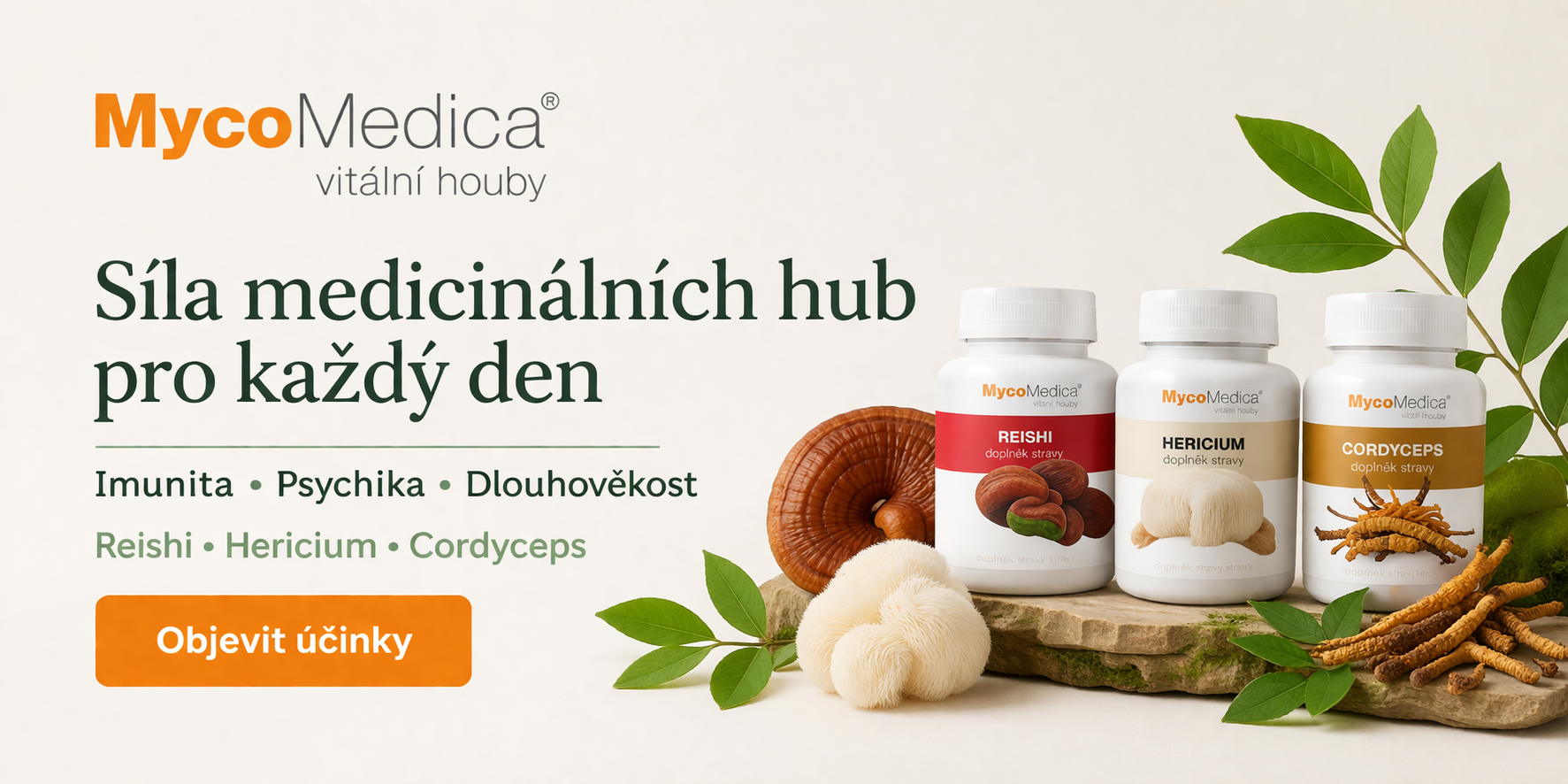 MycoMedica – Tradice medicinálních hub v moderním pojetí
