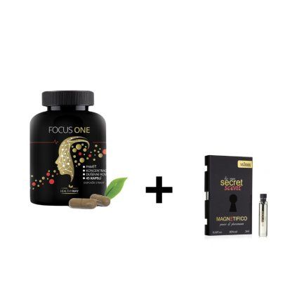 FOCUS ONE – Podpora paměti a koncentrace (Healthy Way), 45 kapslí  Podpora paměti a koncentrace