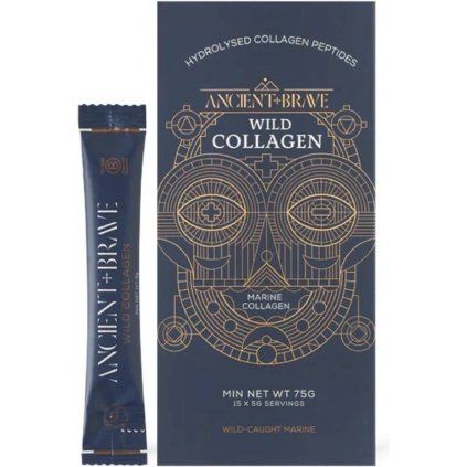 ANCIENT & BRAVE Wild Marine Collagen Box 15 x 5g, Lekarnaproradost.cz